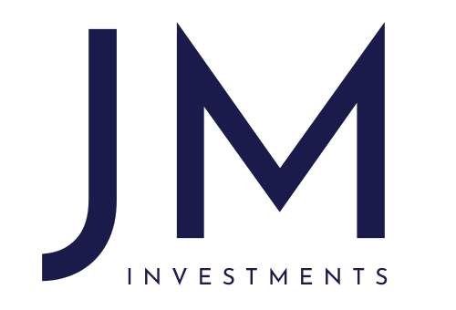 Blue JM Logo - Transparent